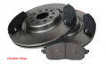 sada předních destiček a kotoučů 355 mm